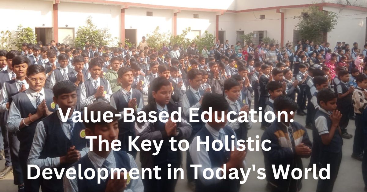 A School Assembly. Value Based education