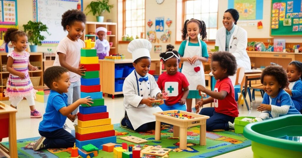 This image shows the benefits of play in early childhood education. Kids are doing some creative works in their classroom.
benefits of play in early childhood education
the benefits of play in early childhood education
what are the benefits of play in early childhood education
benefits of play in early childhood education pdf