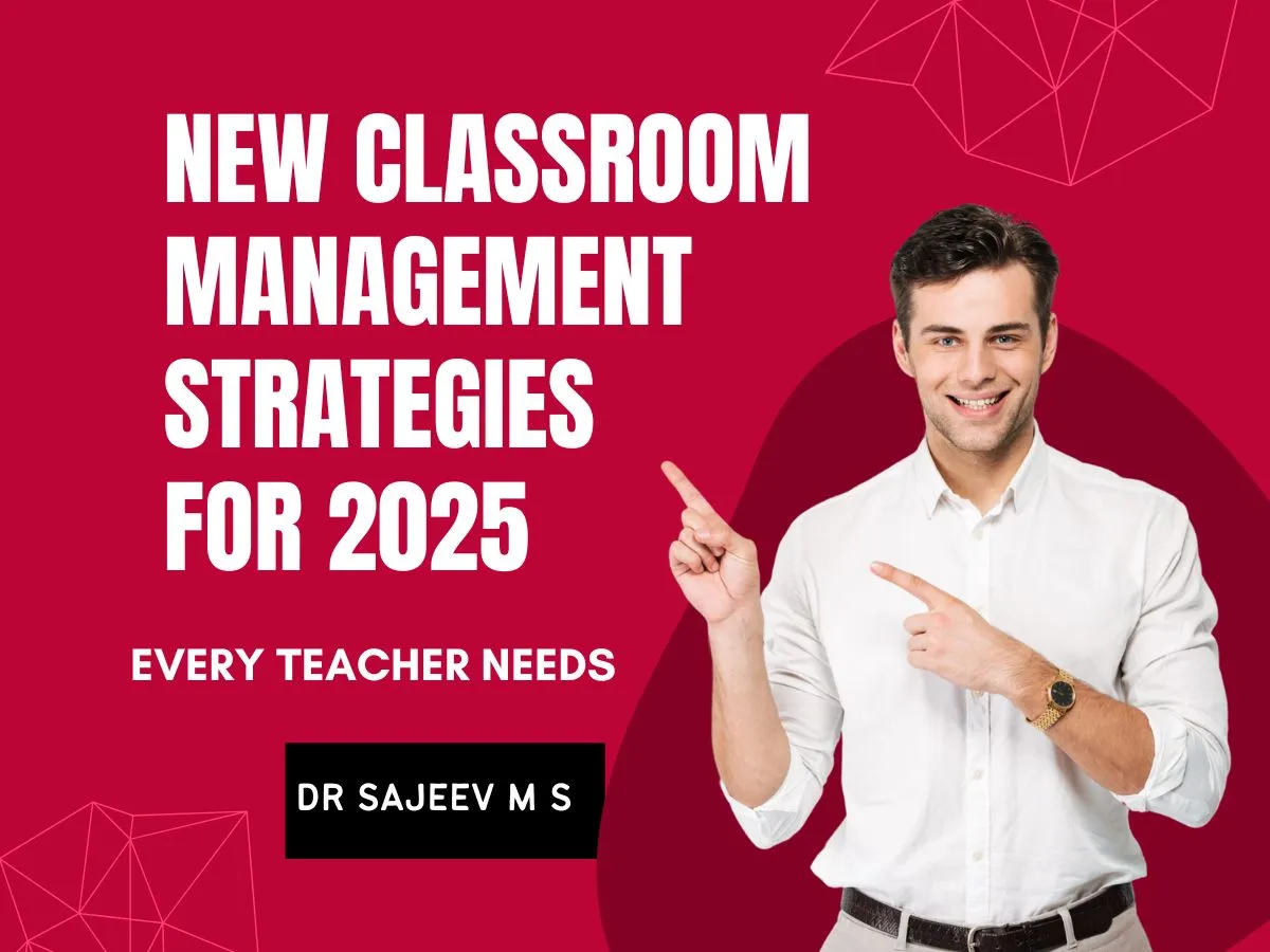 A flyer of Classroom Management Strategies