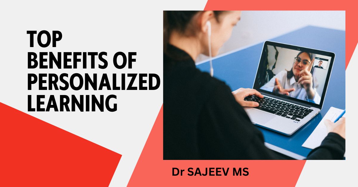 A flyer of personalized learning