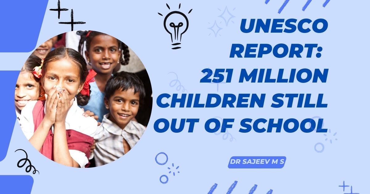 A flyer on UNESCO Report