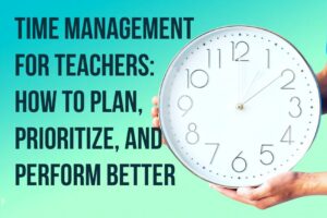 Time Management for teachers