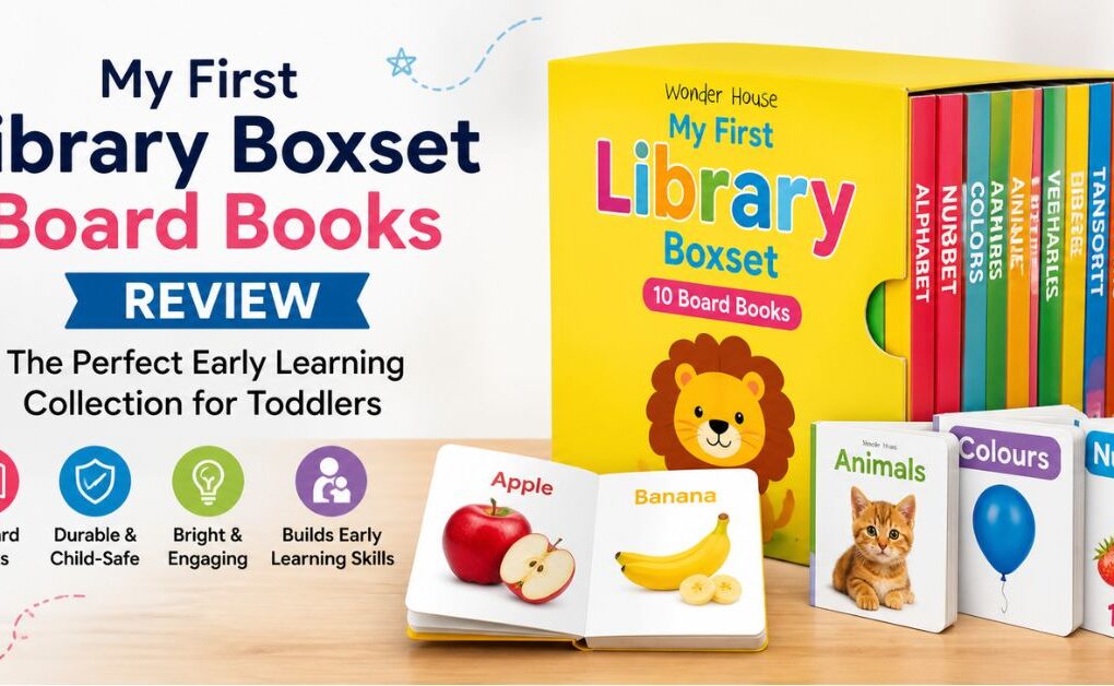 My First Library: Boxset of 10 Board Books for Kids