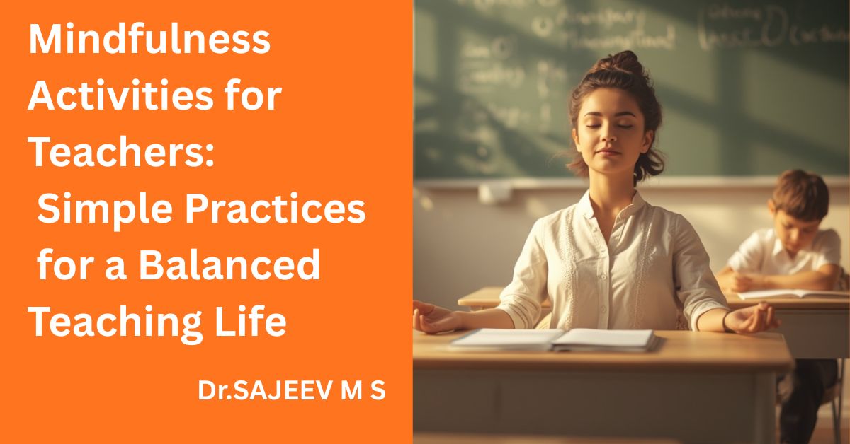 Mindfulness activities for teachers