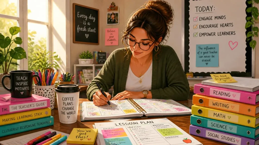 Lesson planning for teachers
Teacher professional development
Classroom management