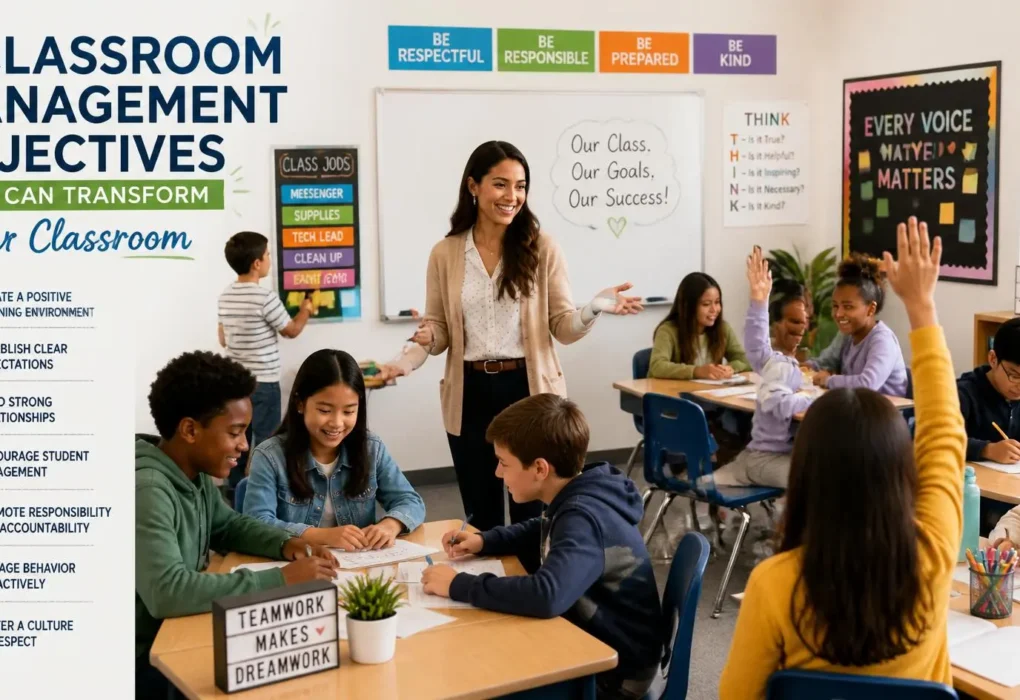 7 Classroom Management Objectives