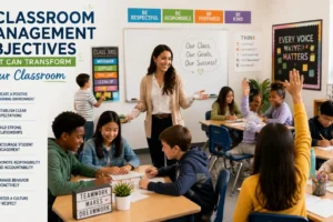 7 Classroom Management Objectives