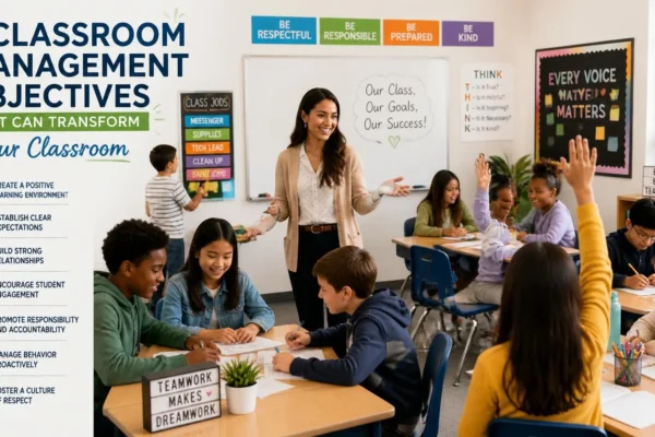 7 Classroom Management Objectives