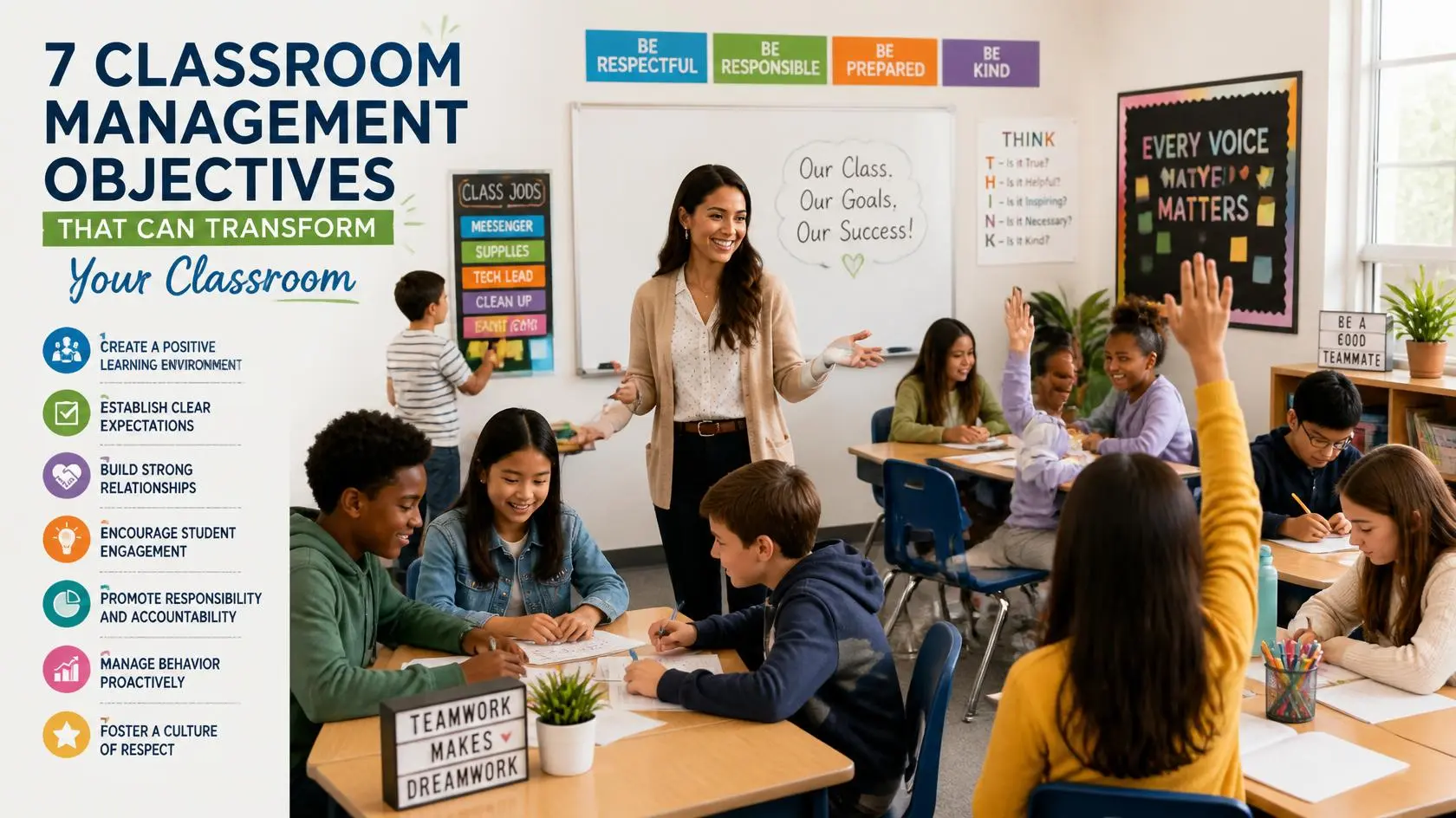 7 Classroom Management Objectives