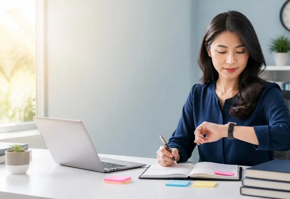 Time management tips for improving productivity and achieving success.