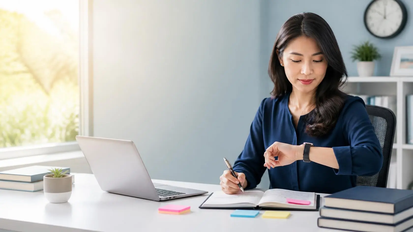 Time management tips for improving productivity and achieving success.
