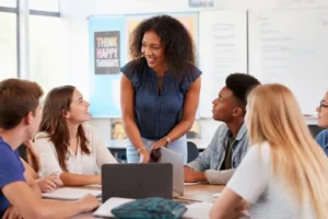 Six effective communication skills that help teachers build positive relationships with students, parents, colleagues, and school staff.