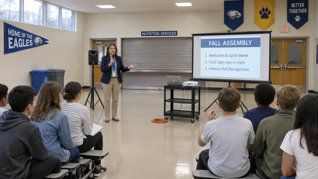 A school principal demonstrating visionary leadership in a modern educational environment.
Visionary Leadership, School Principal, Educational Leadership, School Management, School Improvement, EduTHOUGHTS